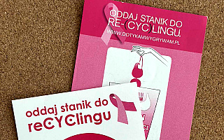 Trwa różowy październik. Młodzież zbiera biustonosze, amazonki apelują: badaj się! Trwa różowy październik. Młodzież zbiera biustonosze, amazonki apelują: badaj się!